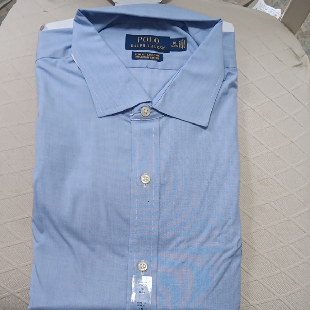 Polo by Ralph Lauren Men's Blue Shirt